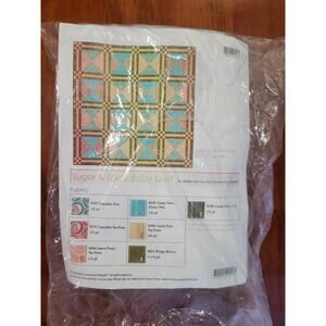 Sugar And Spice 51.5”square Baby Quilt By S.Mansius Connecting Thread Quilt Kit